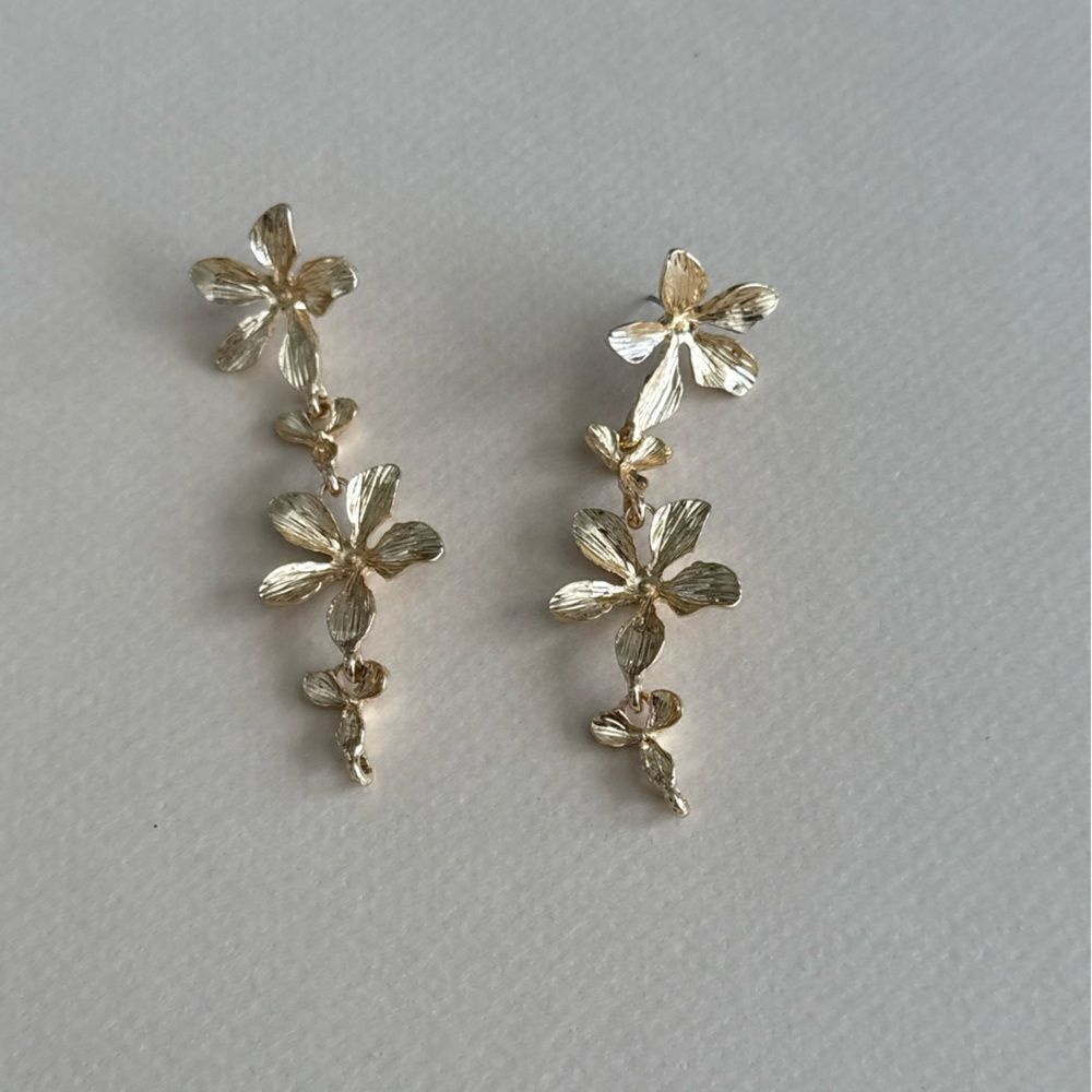 Floral Drop Earrings #1741